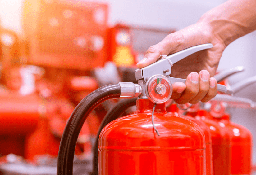 Control the fire equipment of your building or installation